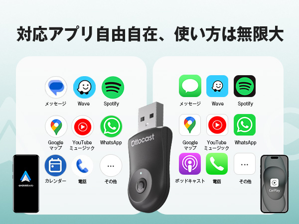 その他 ottocast Amazon | 【公式】オットキャスト OTTOCAST MINI 2025最新