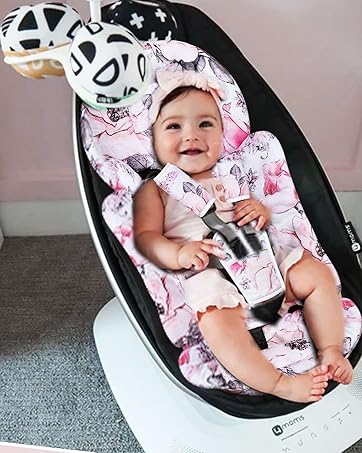 infant car seat insert head support baby compatible with baby swing
