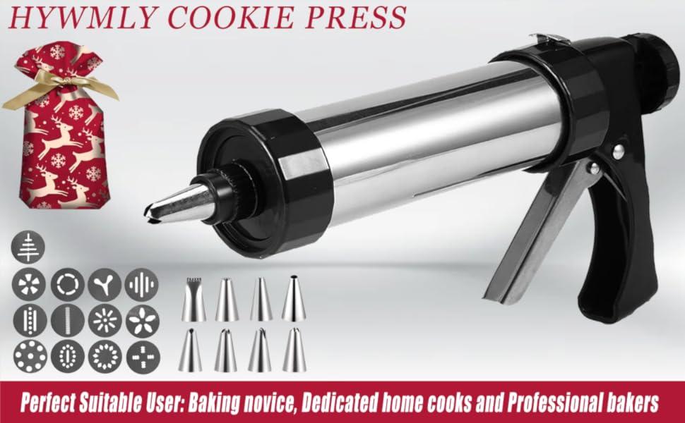 Cookie Press,Cookie Press For BakingStainless Steel Cookie