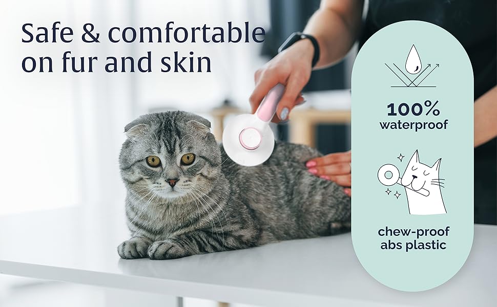 Hepper Deshedding Brush for Indoor Cats and Kittens