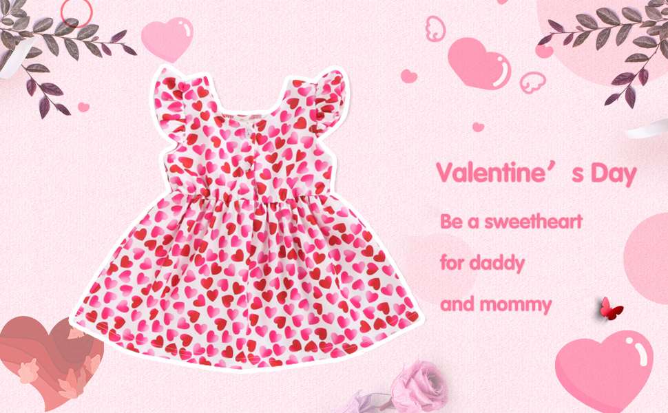 baby girl valentine dress