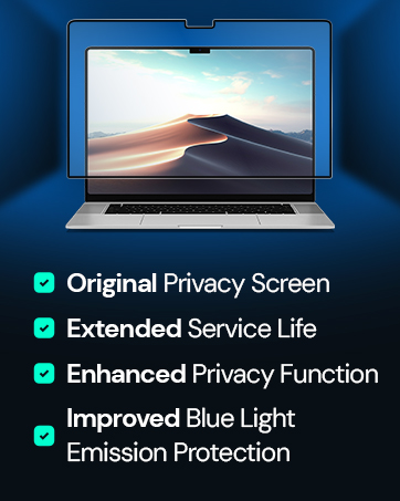 Computer Privacy Screen Filter for Widescreen Monitor and Laptop