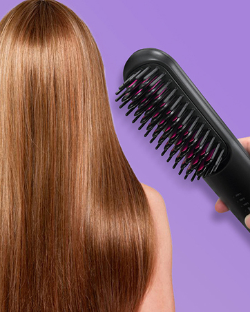 Portable Mini Straightening Brush