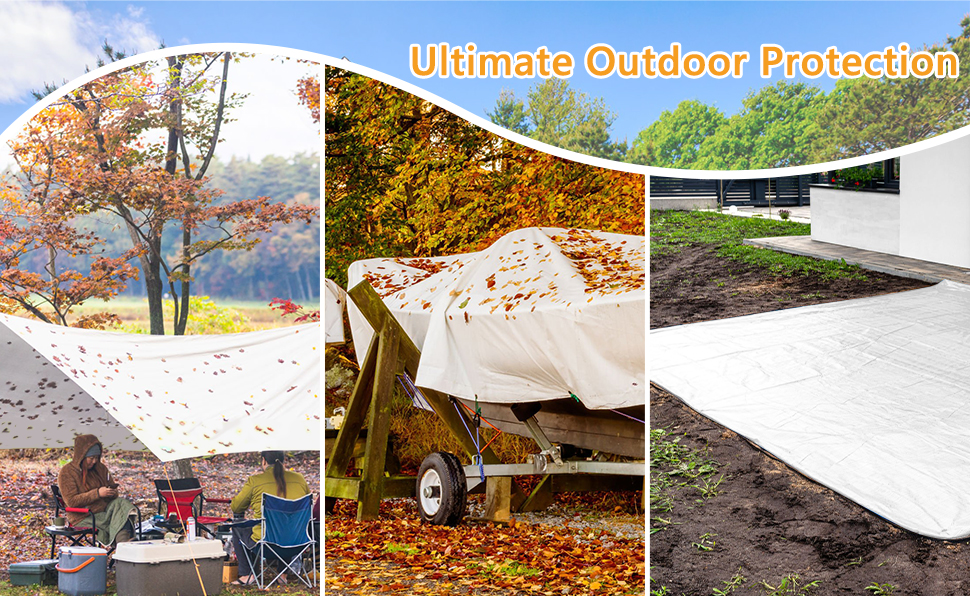 Amazon.com: Thanaddo Heavy Duty Tarp 11x20 Ft Tarpaulin with