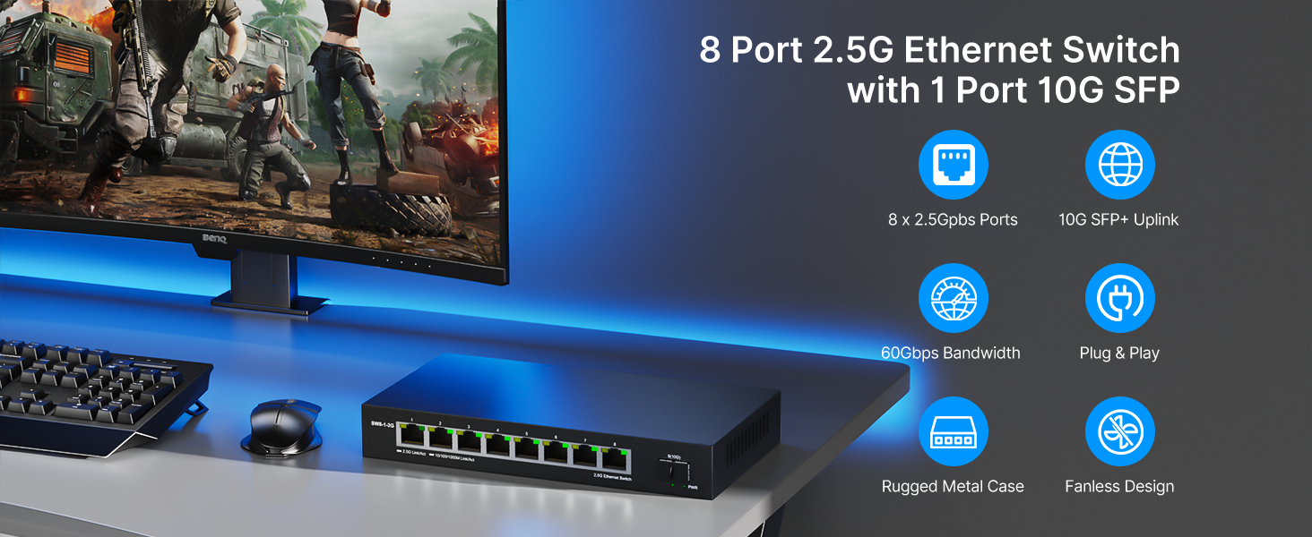 network switch 2.5 gigabit