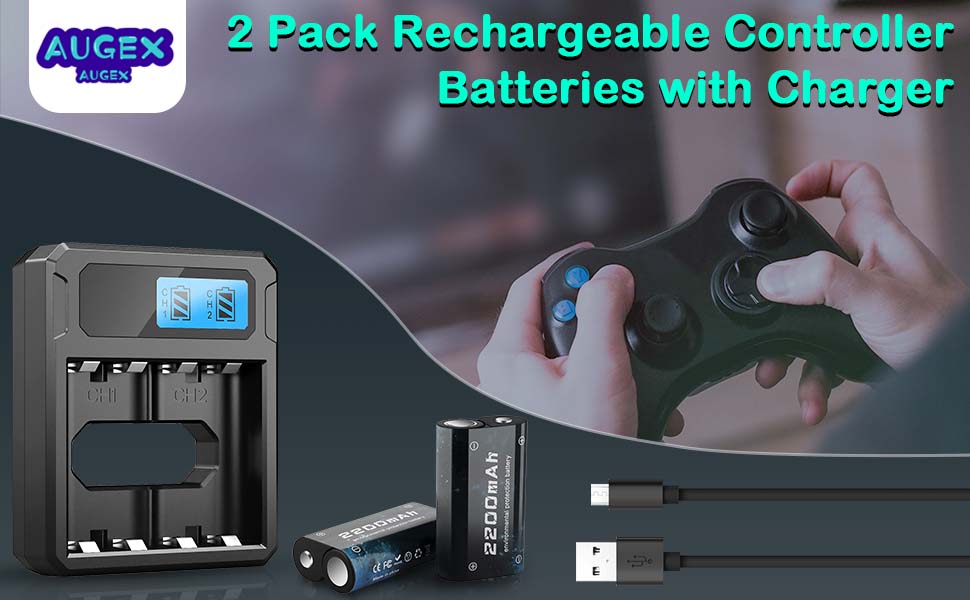 Rechargeable Battery Pack for Xbox One/One X/S/Series X/S