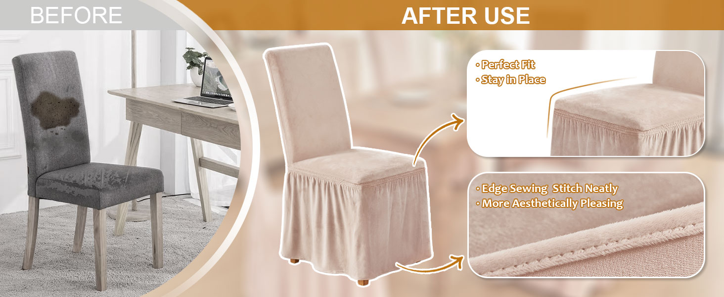 parson dining chair seat slipcover fundas para sillas de comedor dining chair covers set of 2 4 6 