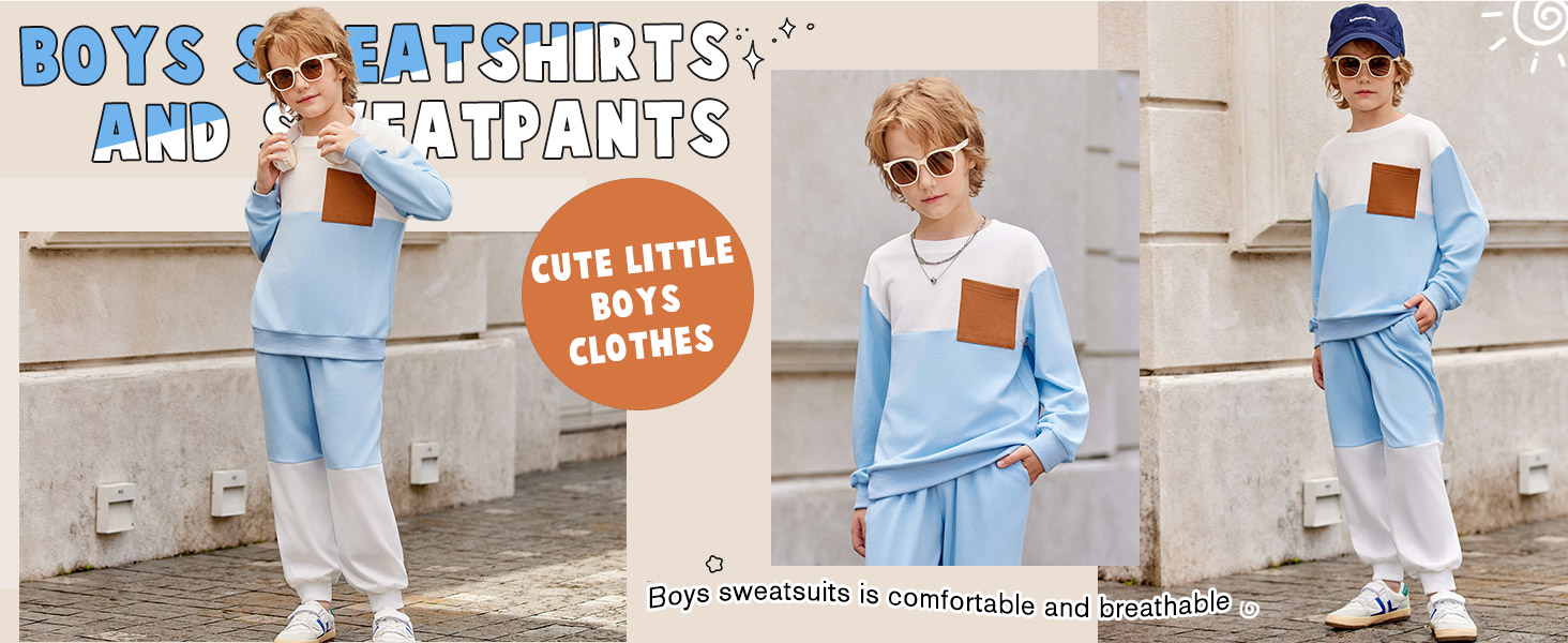 toddler boy clothes boys sweatshirts and track pants