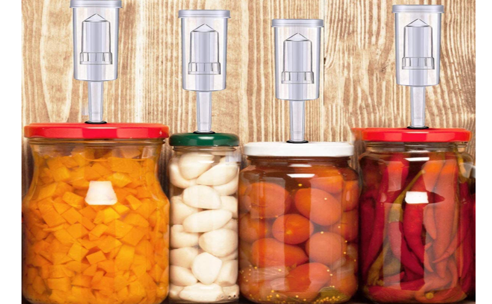 Fermentation Airlock Set,Guador 5 pcs Plastic Airlock with 10 pcs