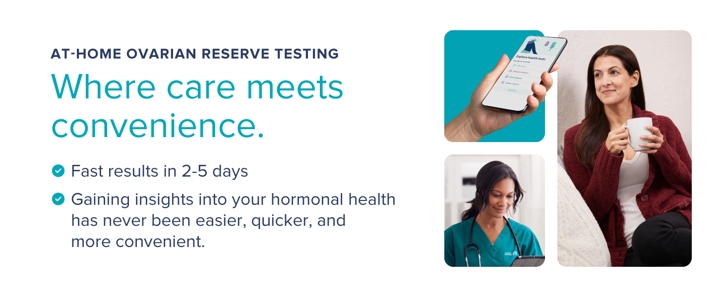 ovarian test egg fertility reserve homereserve at home for women firtility hormone testing kit
