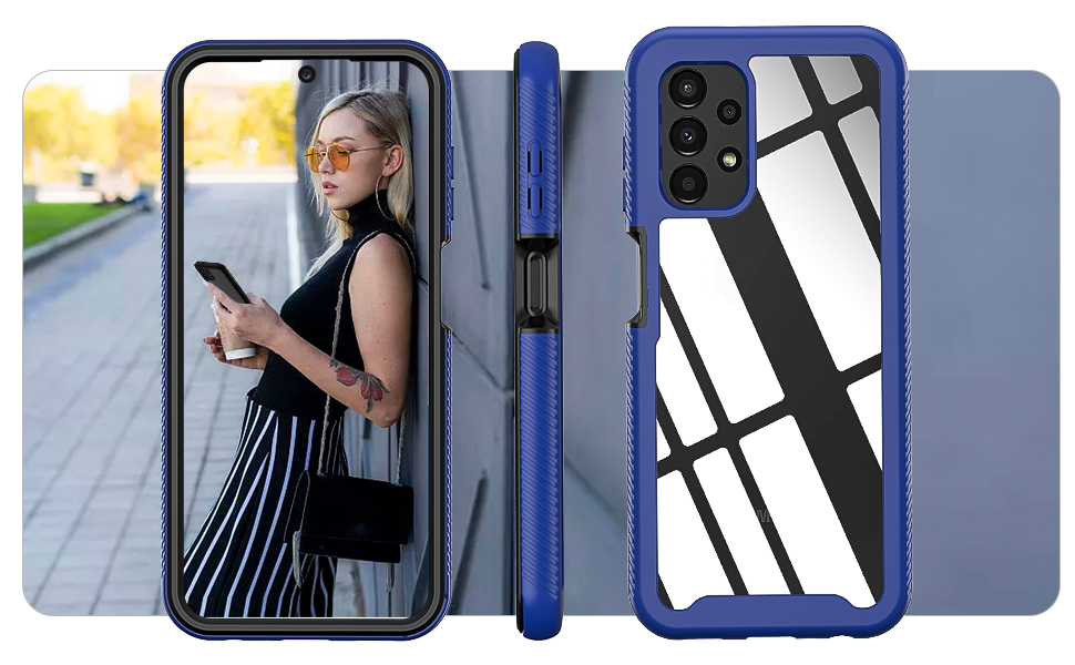 For Samsung Galaxy A13 Case, Samsung A13 4G Case, [Military Grade Drop