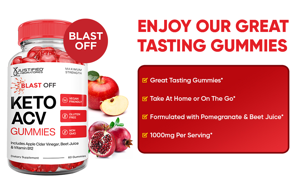 Blast Off Keto ACV Gummies