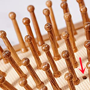 Natural Ball-tipped Bamboo Bristle