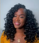 Ocean wave crochet hair 14 inch 1B.
