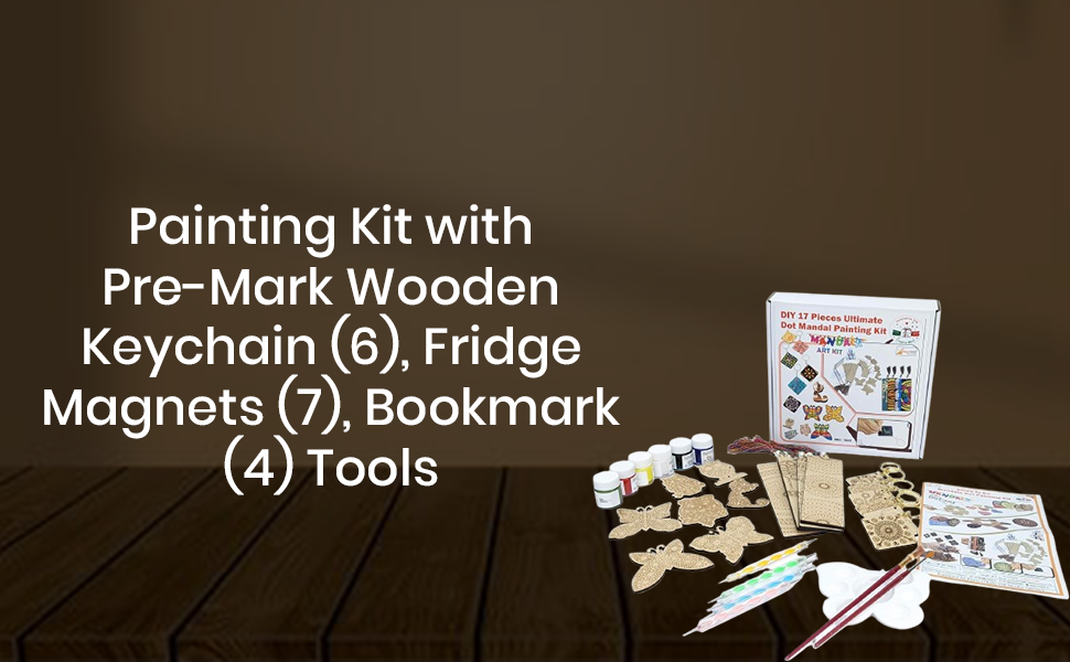 DIY 17 Pieces Ultimate Dot Mandala Painting Kit SPN-REESC