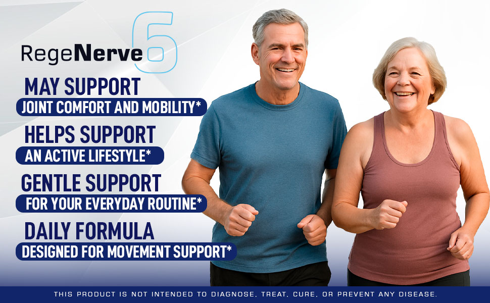 regenerve 6 capsules supplement advanced regenerve6 formula support pills