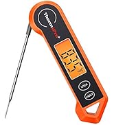 ThermoPro TP19H Digital Meat Thermometer for Cooking with Ambidextrous Backlit and Motion Sensing...