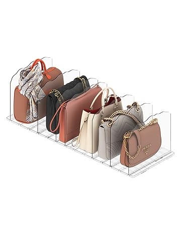 Purse Organizer for Closet