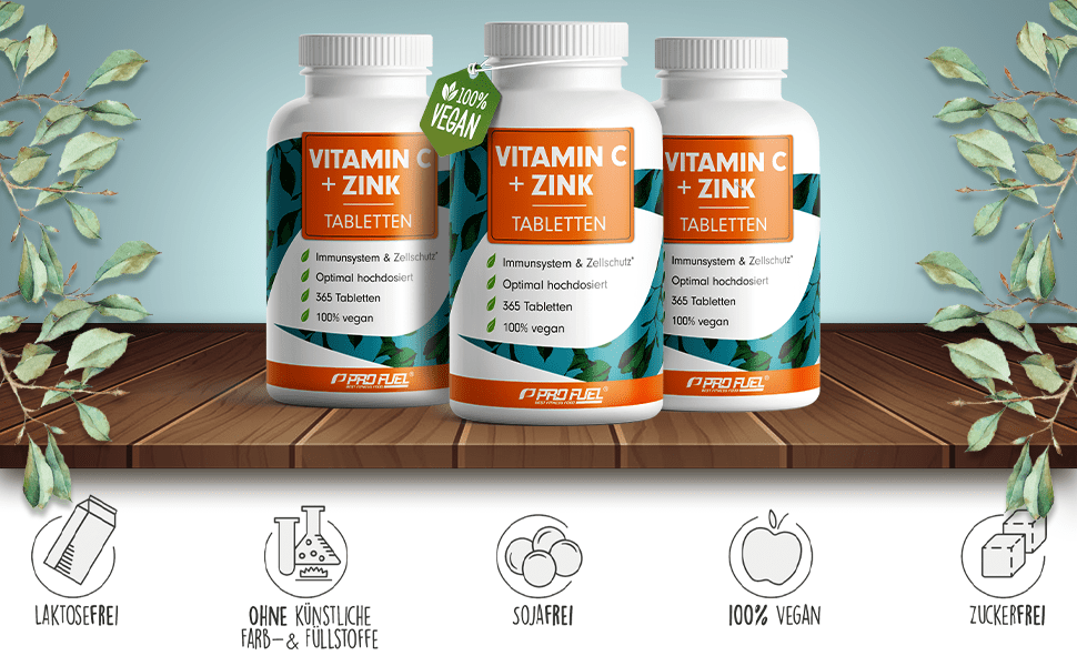 Vitamin C + zink