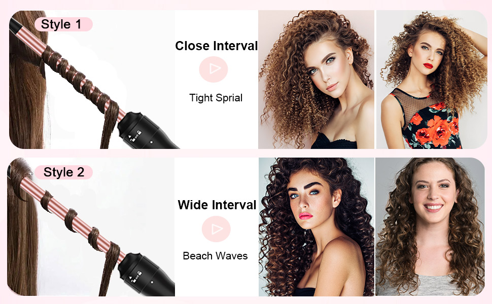 small hair curling iron