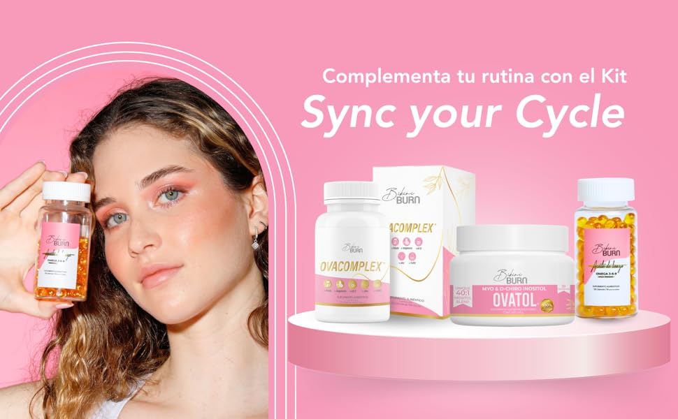 Complementa tu rutina con el kit sync your cycle