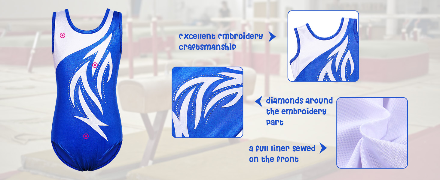 gymnastics leotards for girls