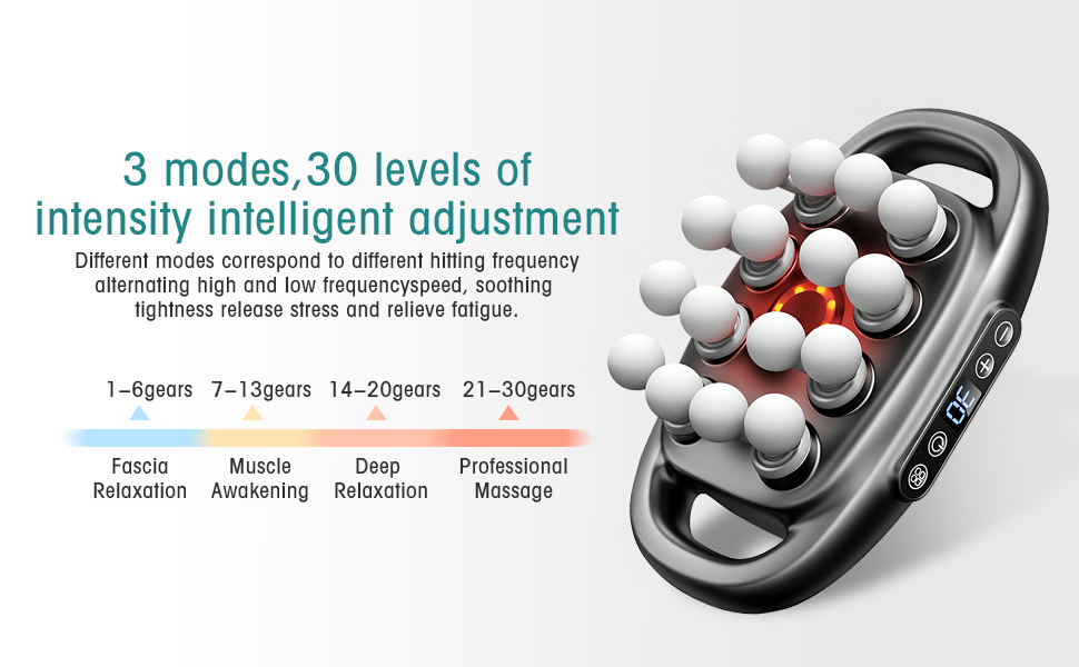 16-Drive 8-Head Massage Gun Set