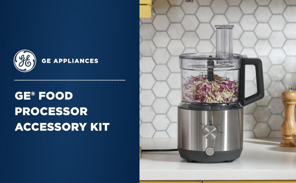GE 12Cup Food Processor Accessory Kit Includes Dough