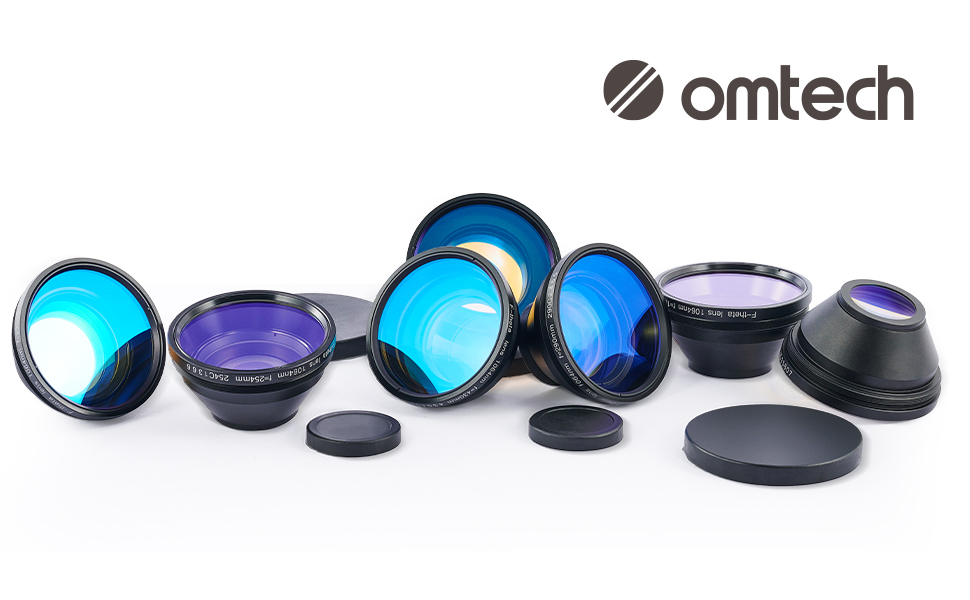 OMTech F Theta Lens for Fiber Laser Engravers, 200x200mm Replacement Optical