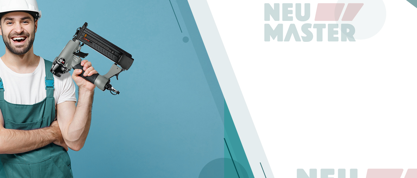 NEU MASTER Rivet Gun Riveter Set, Heavy Duty Single Hand Riveter Rivet