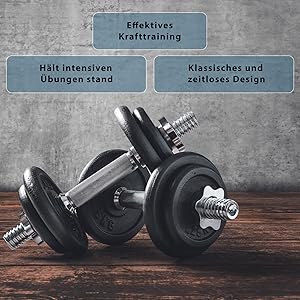 Hantelscheiben Gusseisen