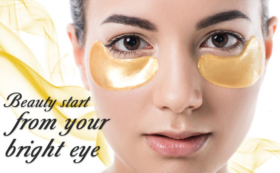 augenpads gegen augenringe