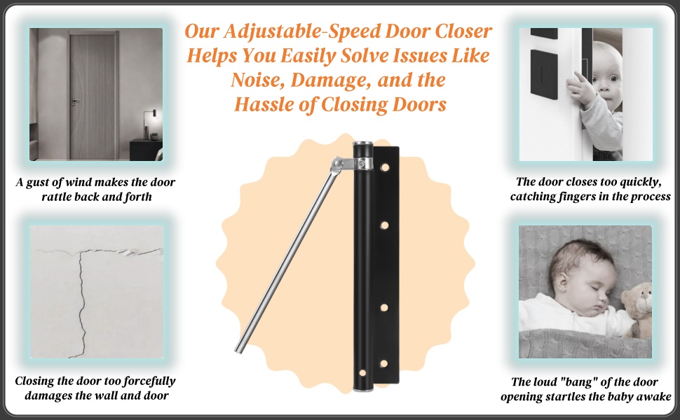 Heavy Duty Automatic Door Closer