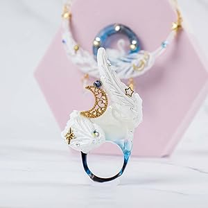 1675.スワロ入り♡ ドーム型レジンリング♡ 1675.スワロ入り♡ ドーム型レジンリング♡