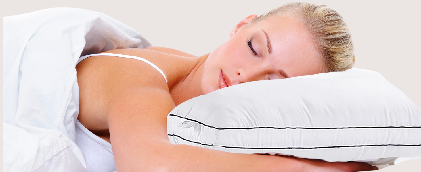 Bed Pillows for Sleeping, Hotel Pillows Standard Size Set of 2