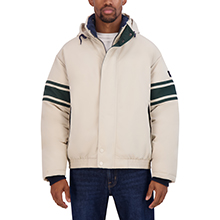 Nautica Men's Vintage Bomber Jacket, Mustard, Small at
