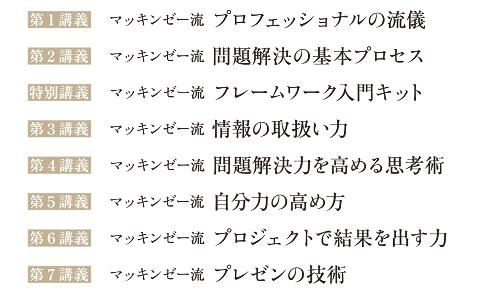 マッキンゼー流入社1年目問題解決の教科書 Amazon.co.jp: マッキンゼー流 入社1年目問題解決の教科書