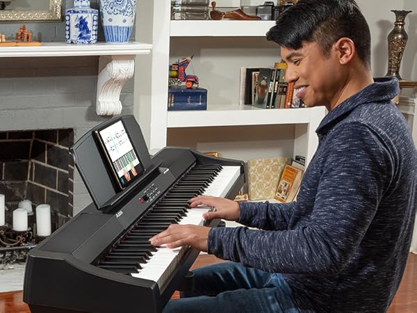 ８８鍵盤 Amazon | Alesis 電子ピアノ 88鍵盤 初心者向け電子ピアノ