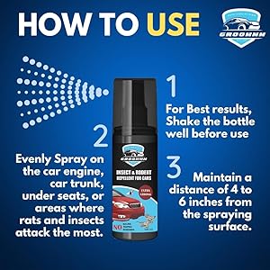 Instructions of How to Use Insect and Rodent Repellent Spray
