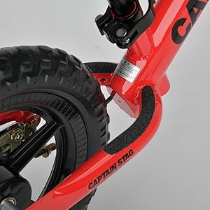 【CAPTAIN STAG】新品未開封品　Training Bike 赤 Amazon.co.jp: キャプテンスタッグ(CAPTAIN STAG) キッズバイク