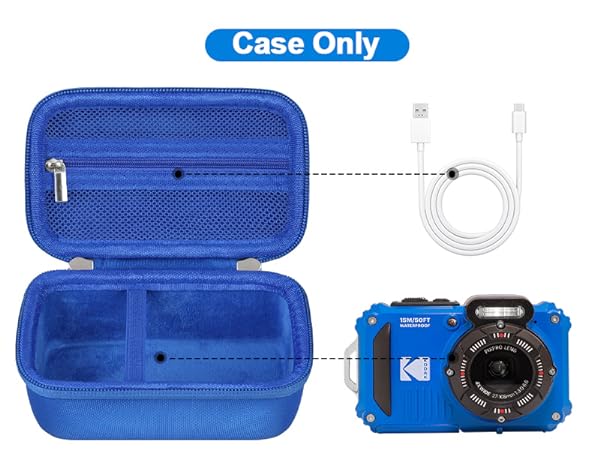 ケース付 KODAK PIXPRO WPZ2 (防水カメラ) Amazon.com : Kodak PIXPRO WPZ2 Rugged Waterproof Shockproof