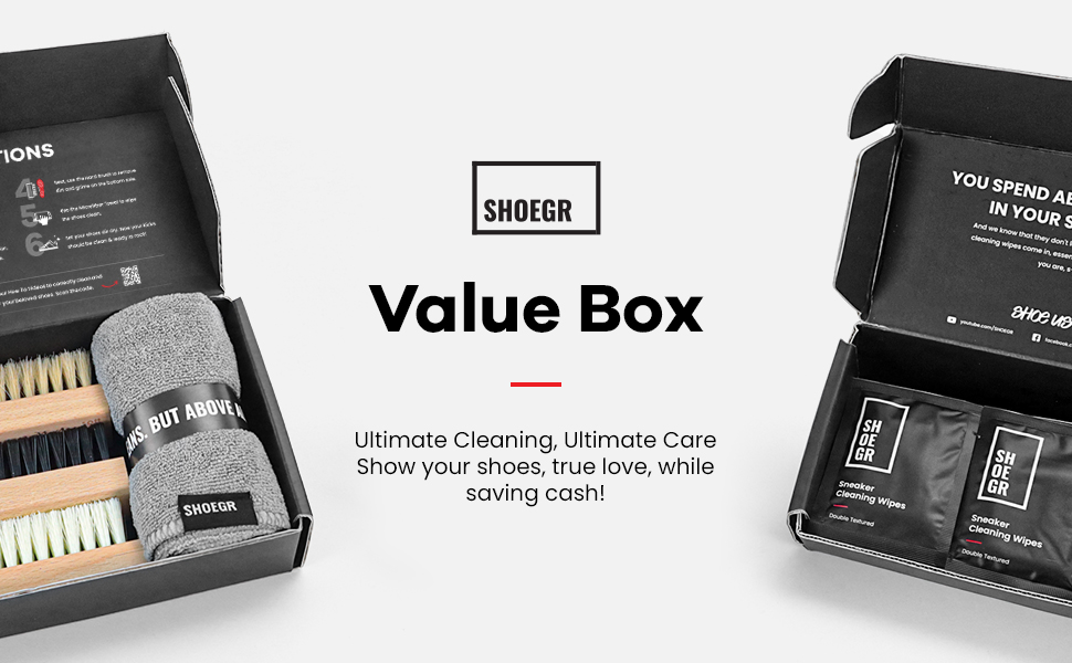 Buy SHOEGR The Ultimate Cleaning Combo with The Ultimate Kit & 15