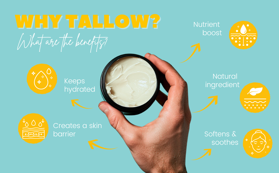 beef tallow skin care whipped cream face moisturiser body moisturiser face cream body lotion