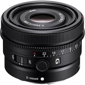 Amazon.com : Sony FE 50mm F2.5 G Full-Frame Ultra-Compact G