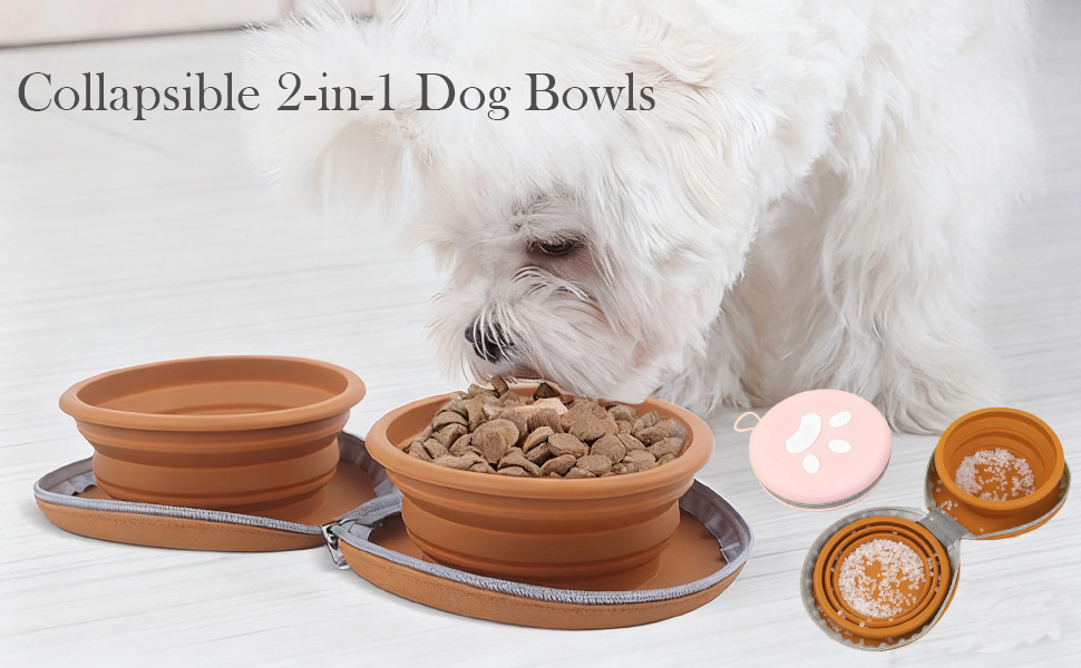Collapsible Dog Bowls