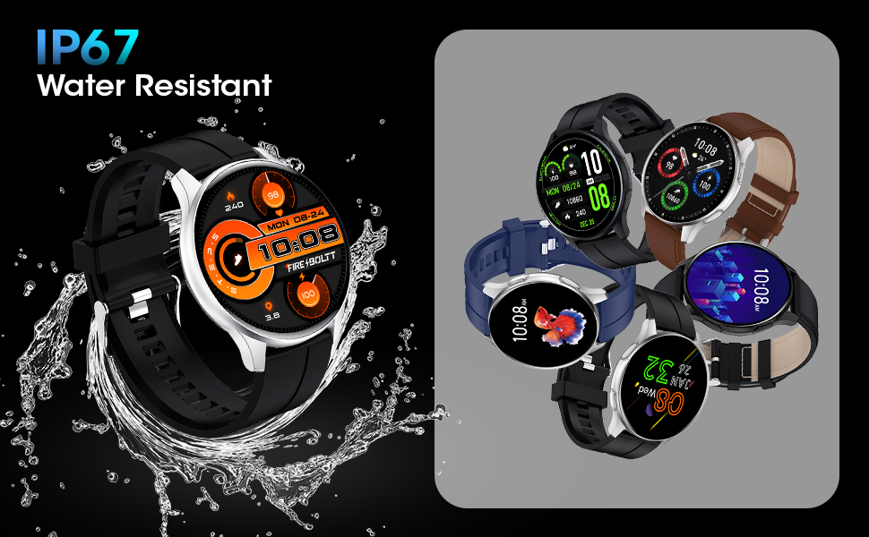 Fire-Boltt Invincible Super Amoled Display Calling Smartwatch