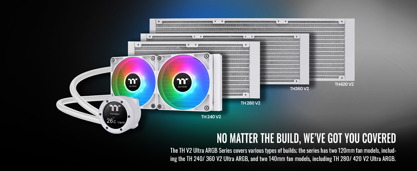 TH360 V2 Ultra ARGB Sync All-In-One Liquid Cooler - Snow Edition