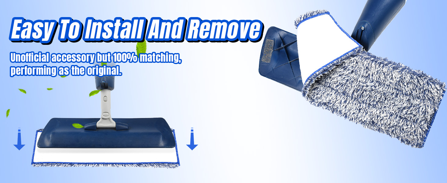 3 Pack Microfiber Dusting Pad for Bona Family of Mops