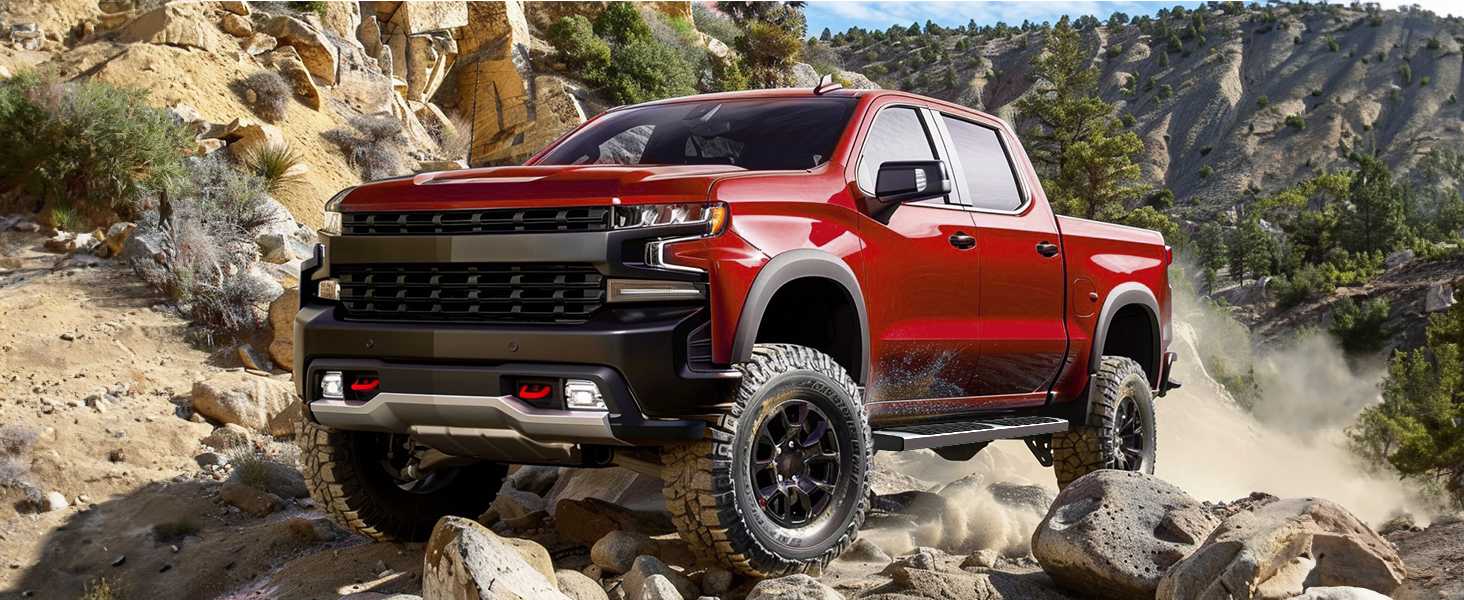 chevrolet Silverado running boards gmc sierra running boards