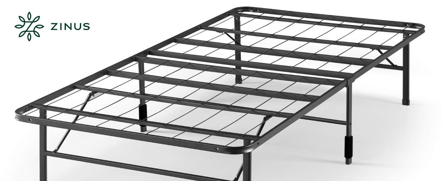 Zinus 14 Inch SmartBase Mattress Foundation / ToolFree Assembly / Cot size / 30” x 75